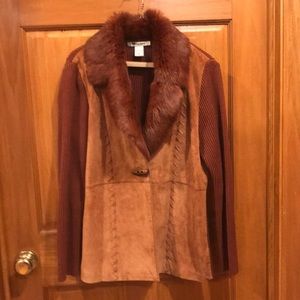 Nygard Collection leather jacket. Size medium. 10 - 12